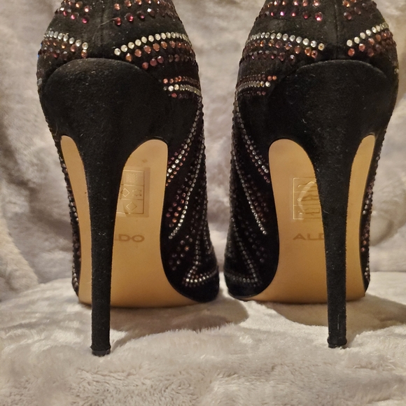 Aldo Multicoloured Rhinestone Pumps 📦 - Picture 5 of 6